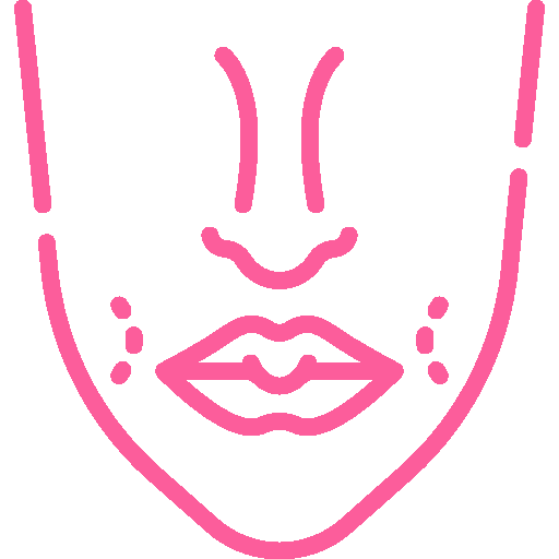 غمازات الخد